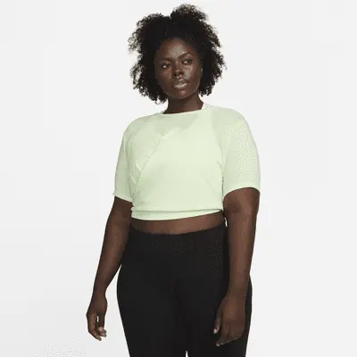 

Футболка Nike Dri-FIT One Luxe, цвет Lime Ice