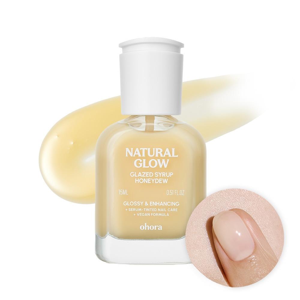 Укрепляющий гель-лак Ohora Natural Glow Glazed Line, Honey Dew, 15 мл