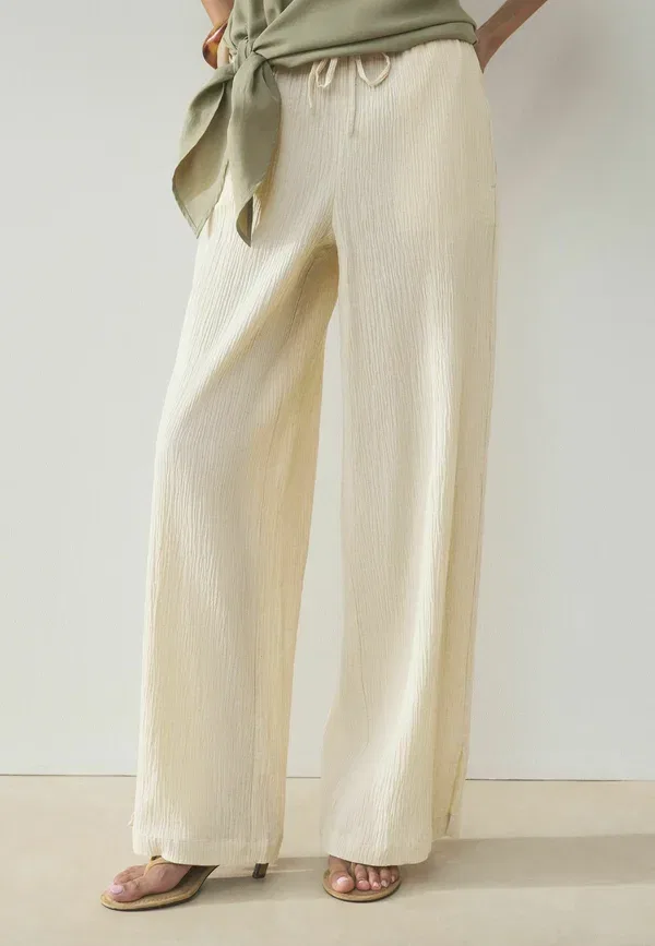Комплект брюк из 3 штук, хлопок, Relaxed Fit, Next, Neutral, Khaki, черный/хаки — фото 2