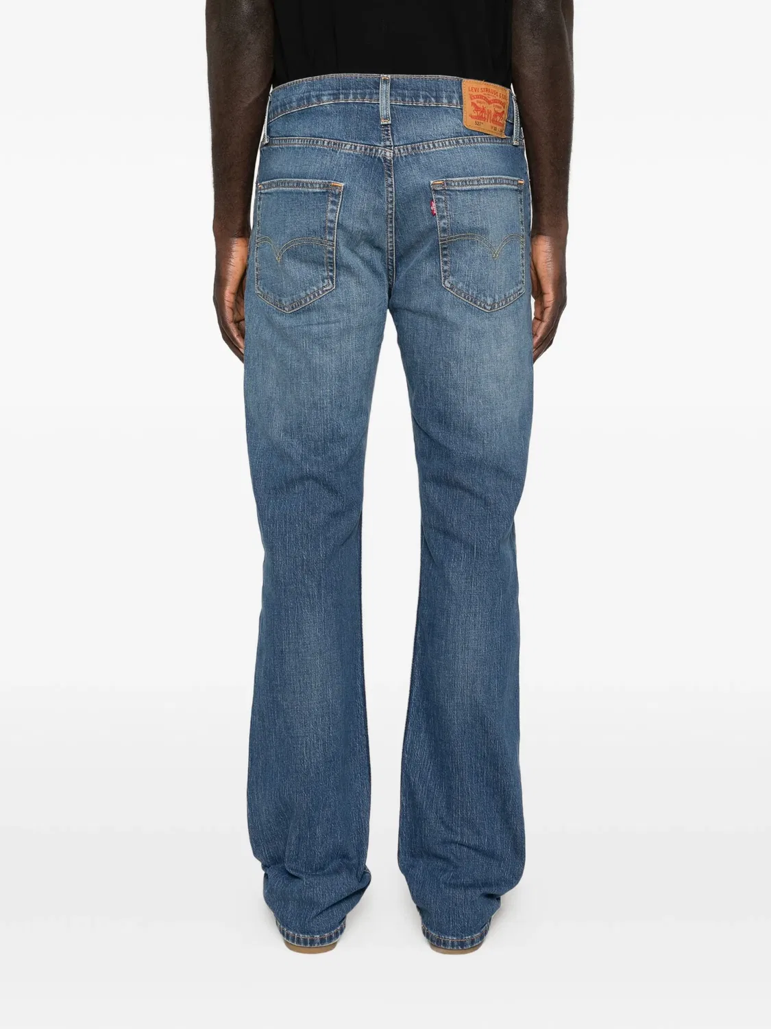 Джинсы Буткат 527 Slim-Fit Levi's, синий — фото 2