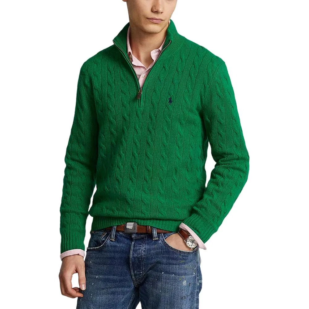 Мужской свитер стандартного кроя Grass Green Polo Ralph Lauren