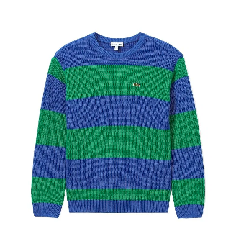 Детский свитер в классическом стиле LACOSTE, Blue