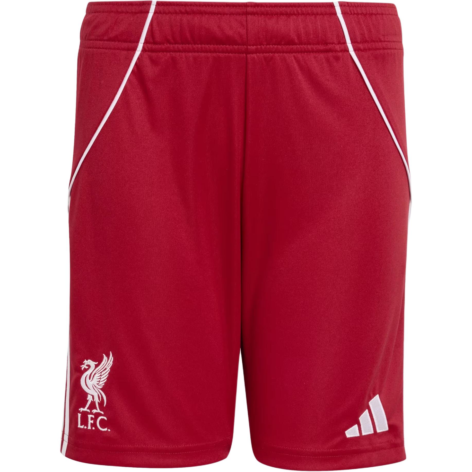 

Футбольные шорты Liverpool FC 25/26 Home Kids' Adidas, красный
