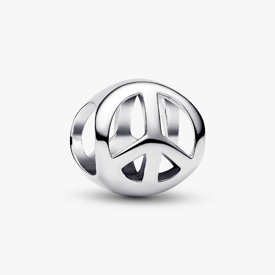 

Шарм Pandora Peace Symbol Mini, серебро