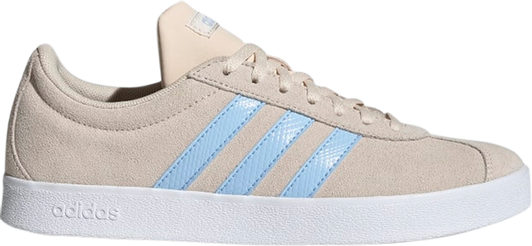 

Кроссовки Adidas Wmns VL Court 2.0 'Linen Glow Blue', загар, Бежевый, Кроссовки Adidas Wmns VL Court 2.0 'Linen Glow Blue', загар