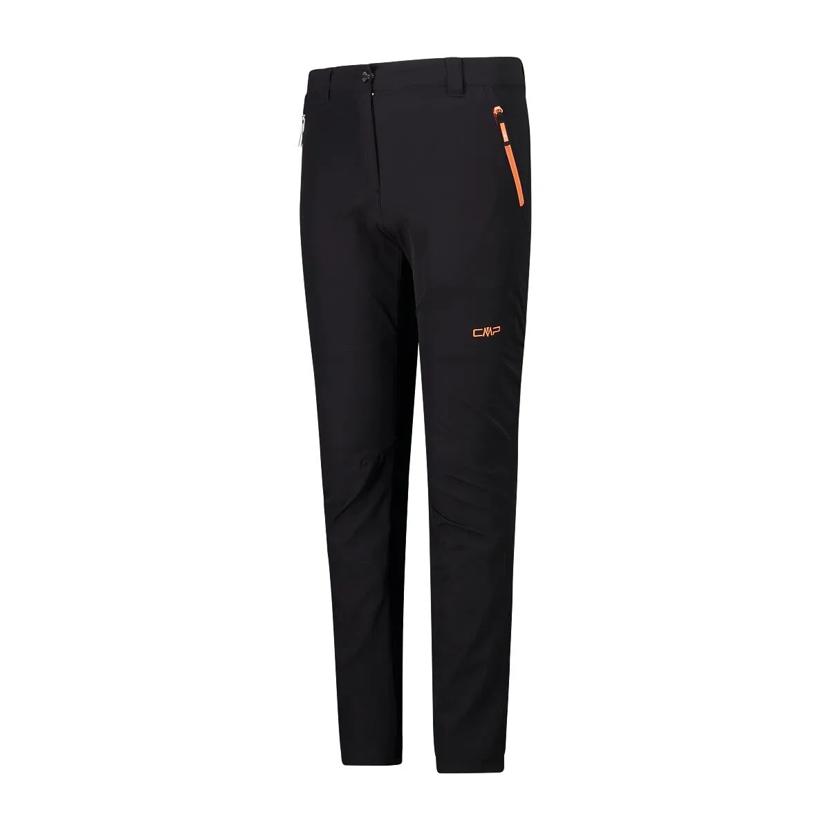 Детские походные брюки для девочек с технологией Dry Function CMP Kid G Long Pant 35T6075, Schwarz Dunkelgrau Kohlengrau — фото 3