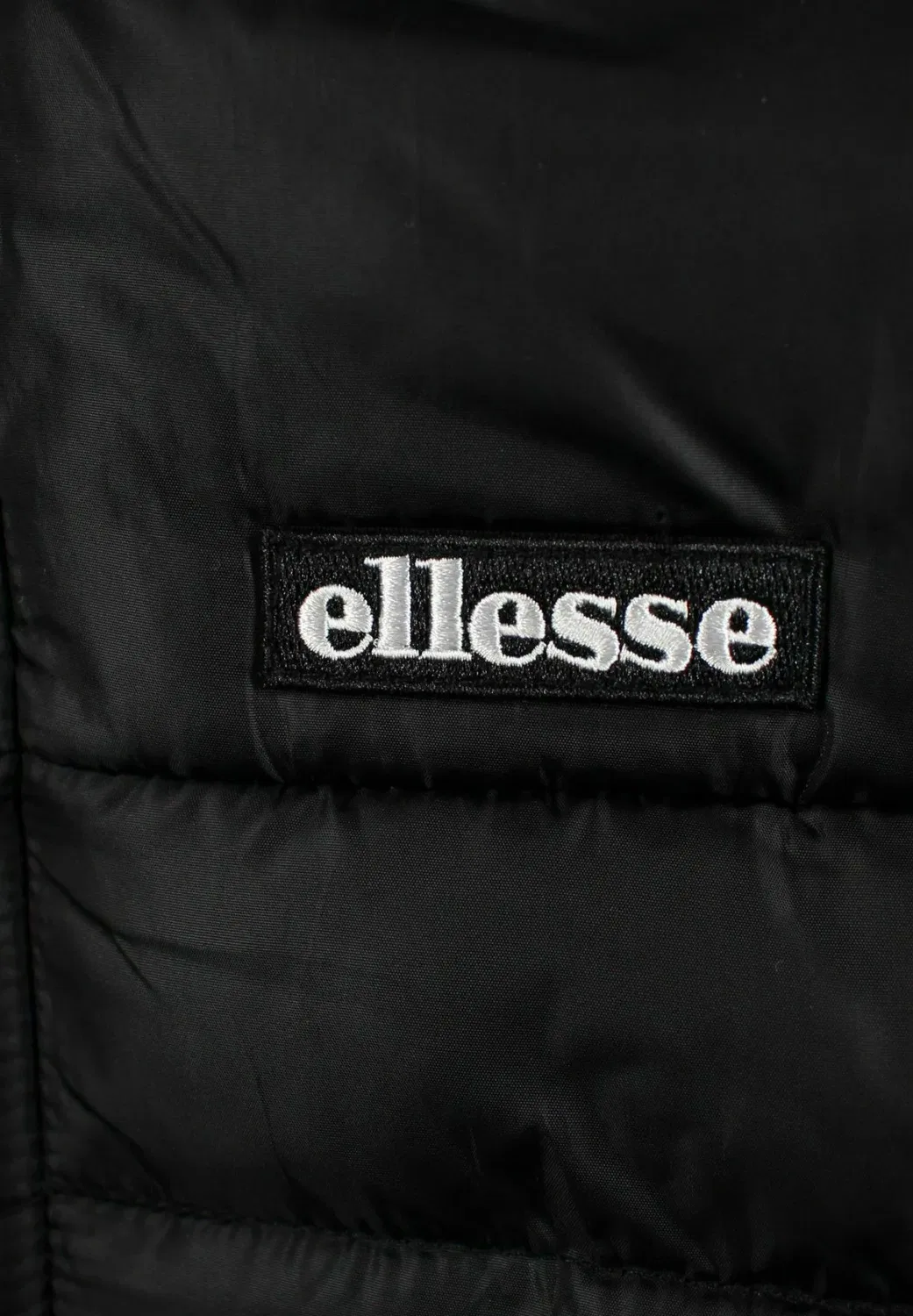Парка имприме - зимняя куртка Ellesse, Noir — фото 3