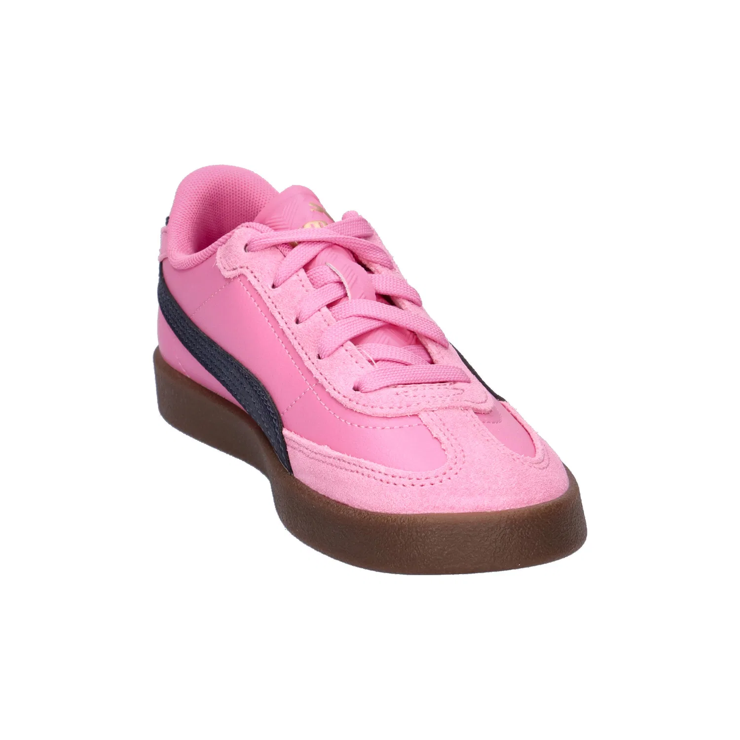 Детские кроссовки из кожи Puma Club II Era Puma, Rosa Magentapink — фото 2