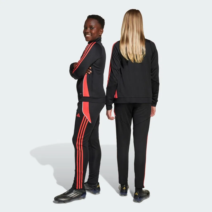 Детские спортивные штаны с принтом Messi Training Pants adidas, Черный — фото 2