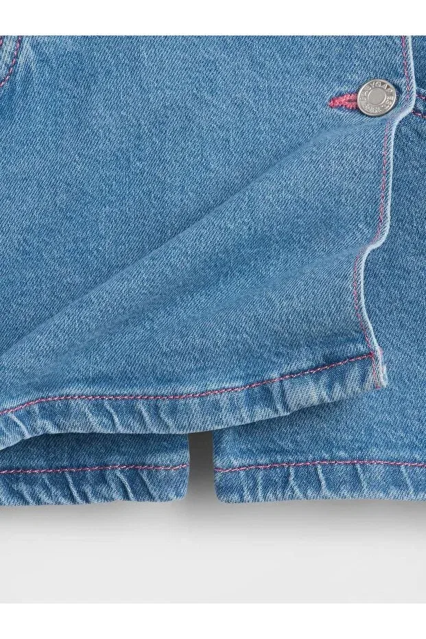 Детская юбка джинсовая Gap, Light Blue000 — фото 2