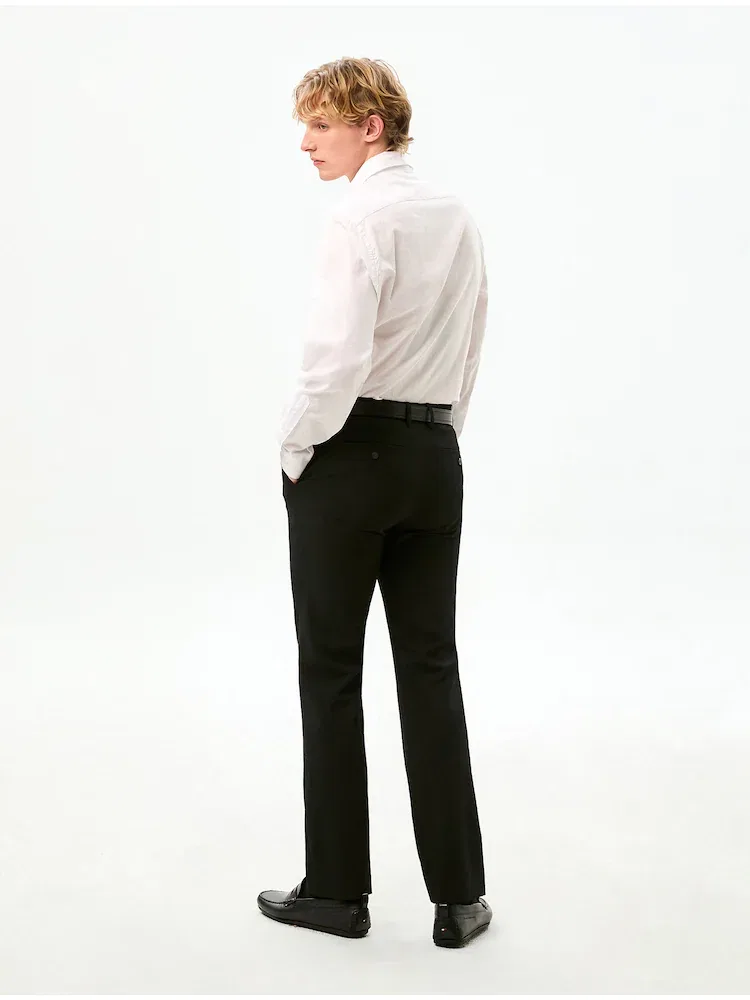 Брюки классические Denton Fit TOMMY HILFIGER, Black — фото 2