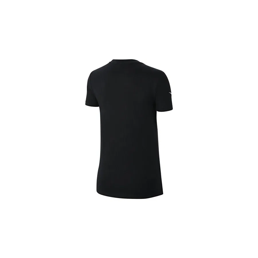 Футболка спортивная с коротким рукавом Nike W Nk Park20 Ss Tee, Черный — фото 2