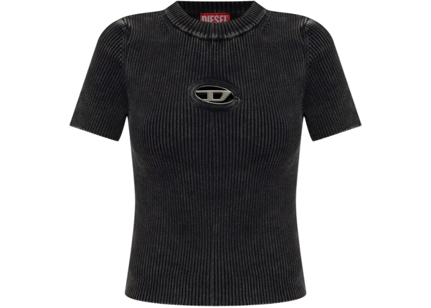 Женский свитер с круглым вырезом Diesel, Black