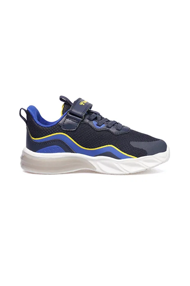 Детские спортивные туфли для девочек с принтом Jojo jr Hummel, Blue — фото 2
