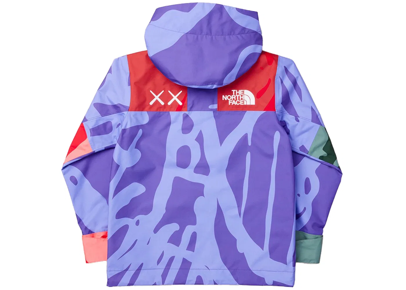 Детская куртка с принтом 1986 Mountain Jacket KAWS, KW Peak Purple 86 Print — фото 2