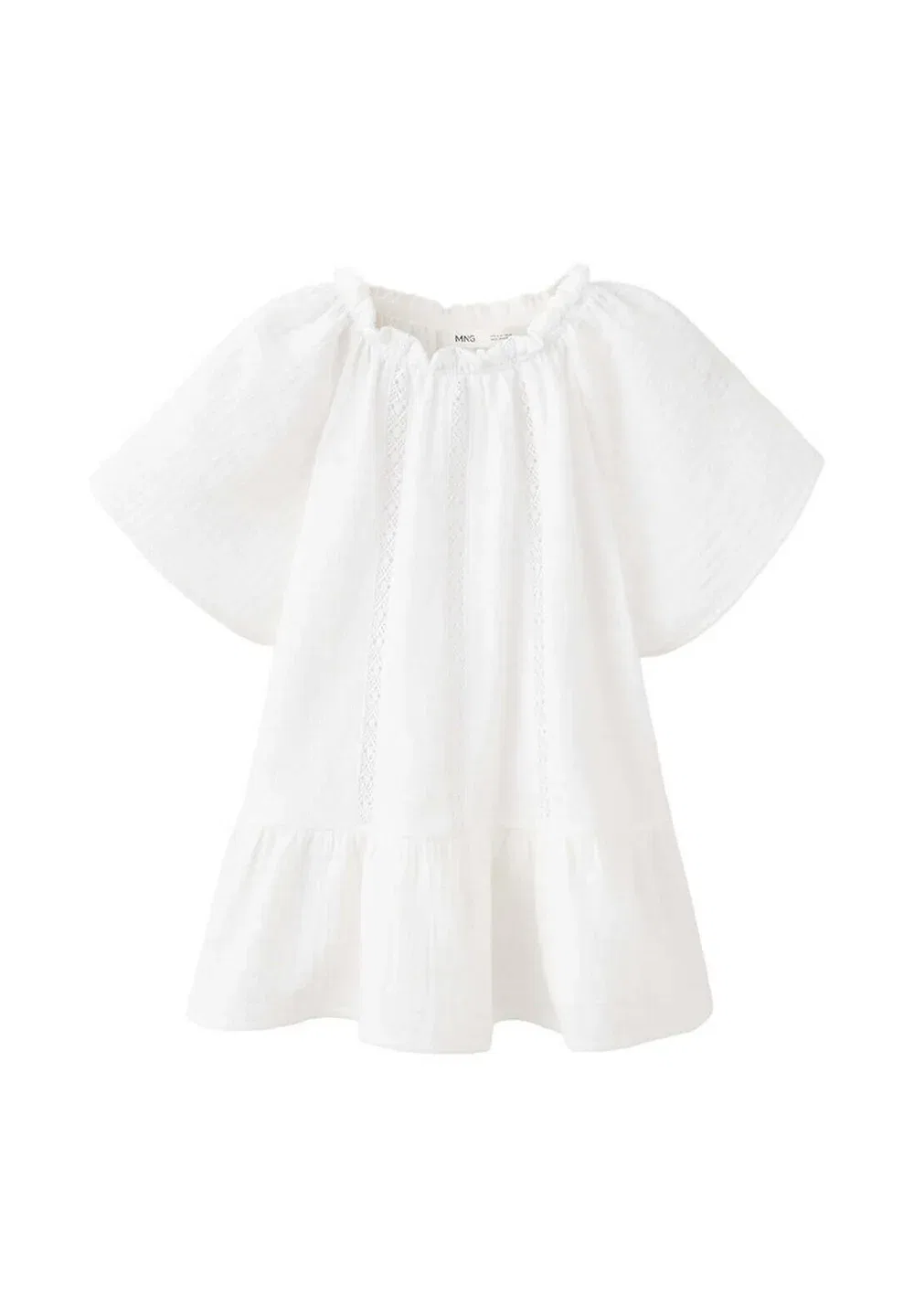 Детская - блузка Mango Kids, Off White