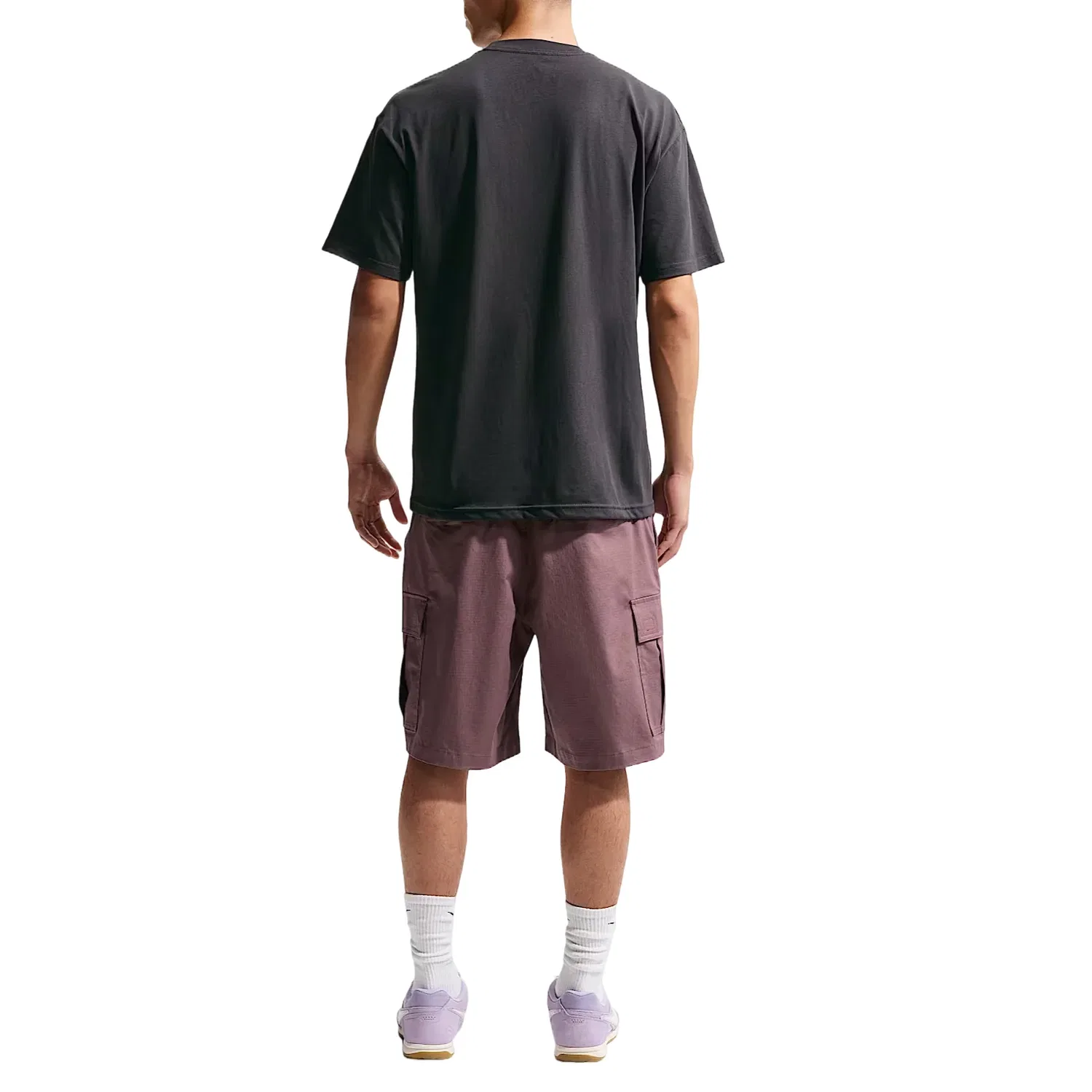 Мужская футболка Sportswear T-Shirt Asia Sizing 'Black' Nike, черный — фото 2