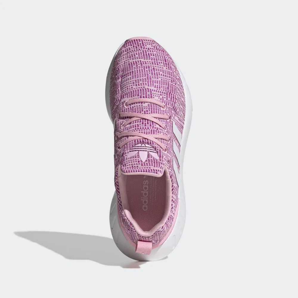 Детские кроссовки для мальчиков с закрытым носком Swift Run 22 Adidas, Real Pink White Hot Pink — фото 4