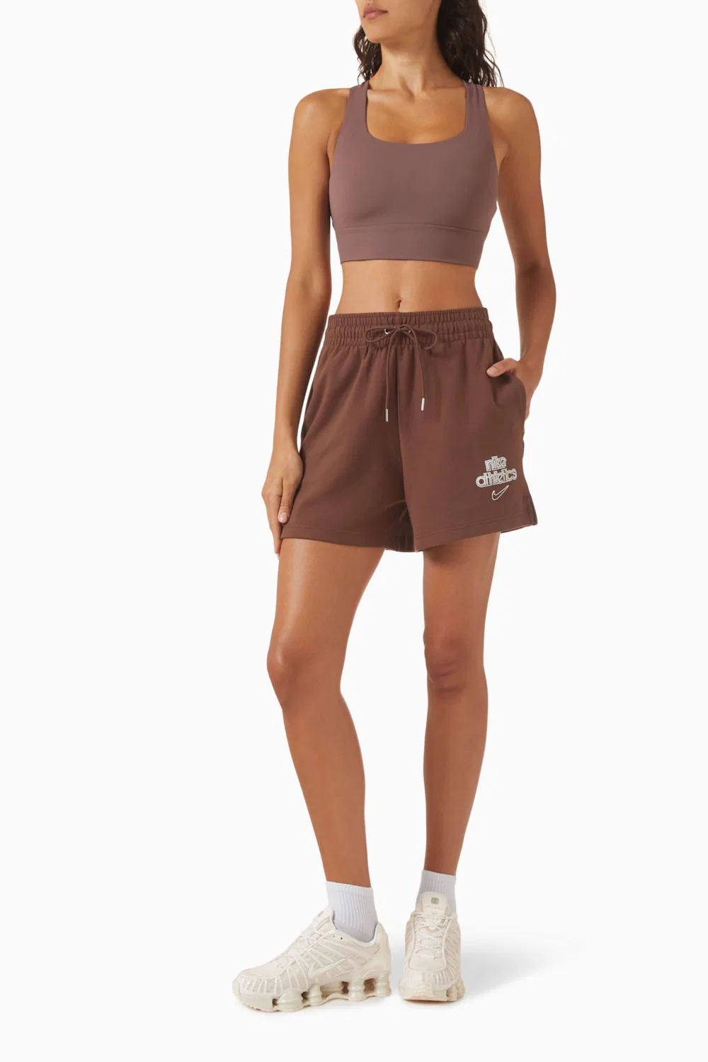 Спортивный бюстгальтер с длинным кроем Zenvy Padded Longline Nike — фото 2