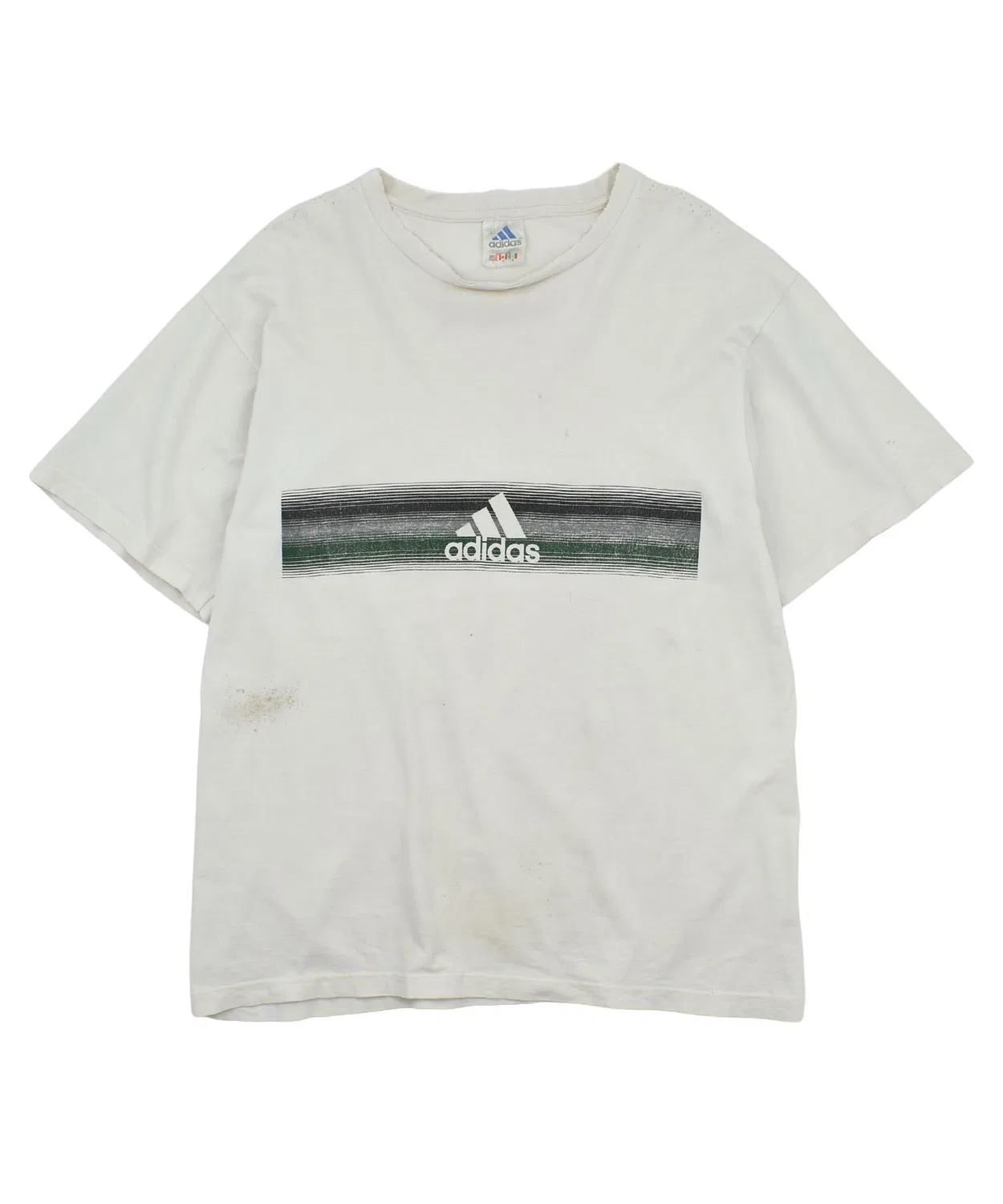 Мужская футболка с принтом Adidas Performance Logo, Off White