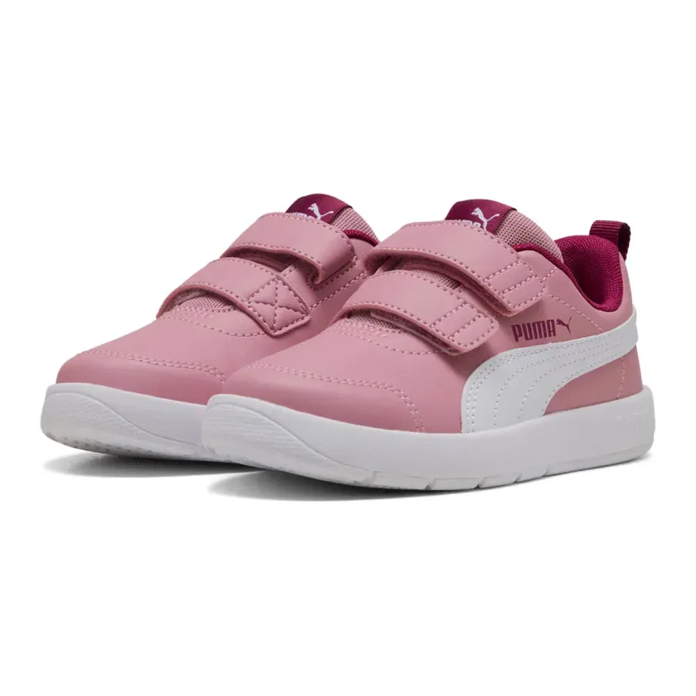 Кроссовки Courtflex V3 V PS Puma, розовый — фото 2