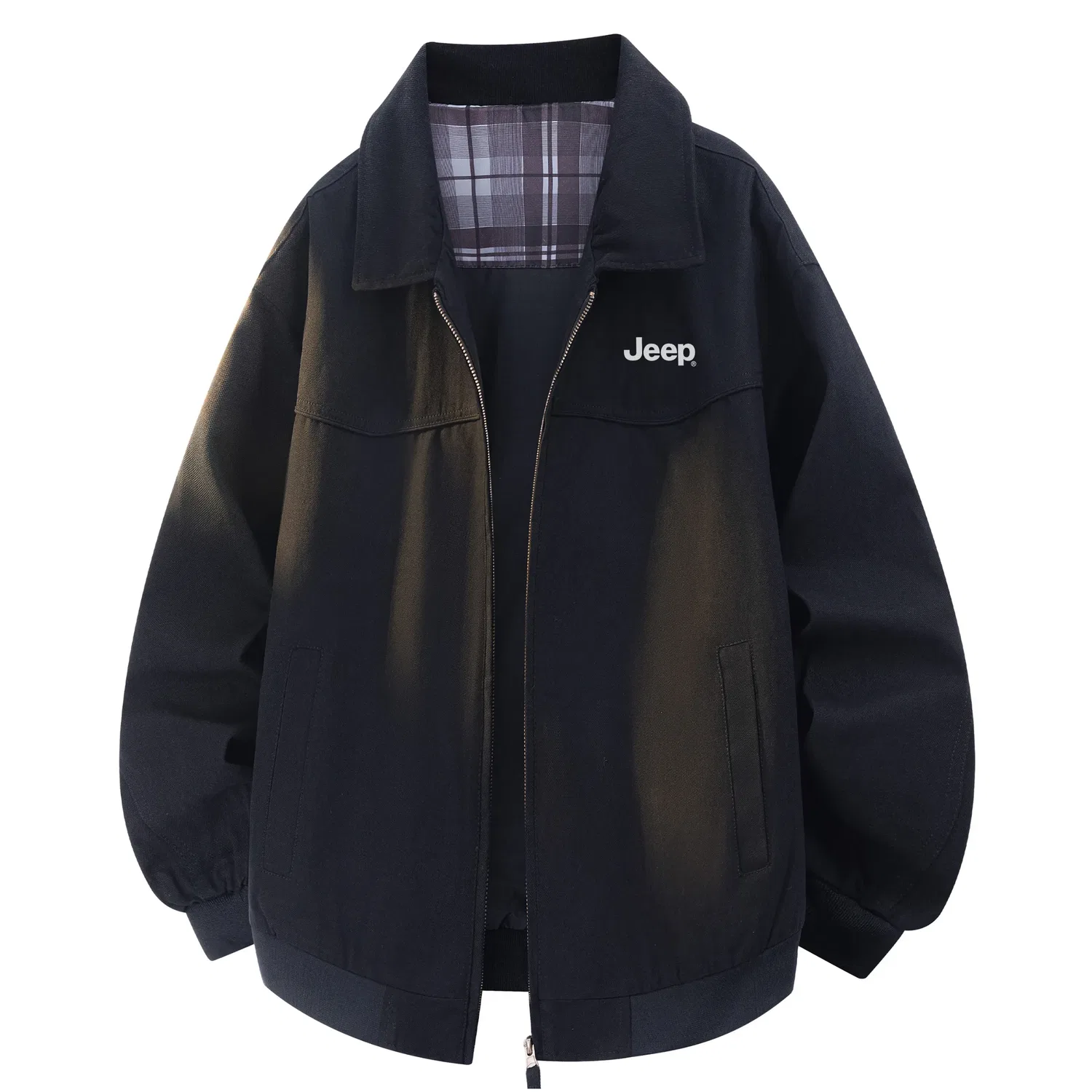 Детское пальто-пуховик с воротником Jeep, Khaki Padded — фото 3