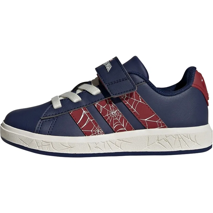 Кроссовки с принтом Marvel Spider-Man adidas Sportswear JS2343, Синий — фото 2