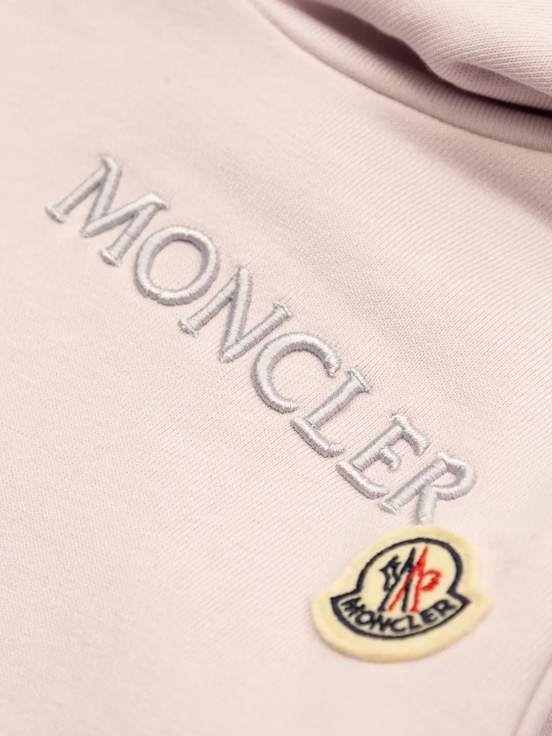 Худи с логотипом Moncler, фиолетовый — фото 2