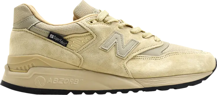 

Кроссовки New Balance SuperFabric x 998 Made in USA 'Cream', загар