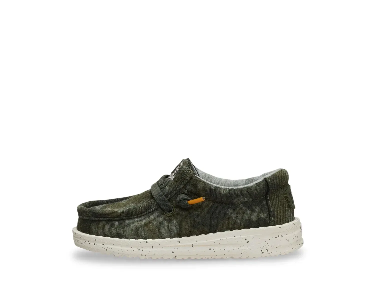 Slip-on Wally Stretch Jersey Camo HEYDUDE, темно-зеленый — фото 4