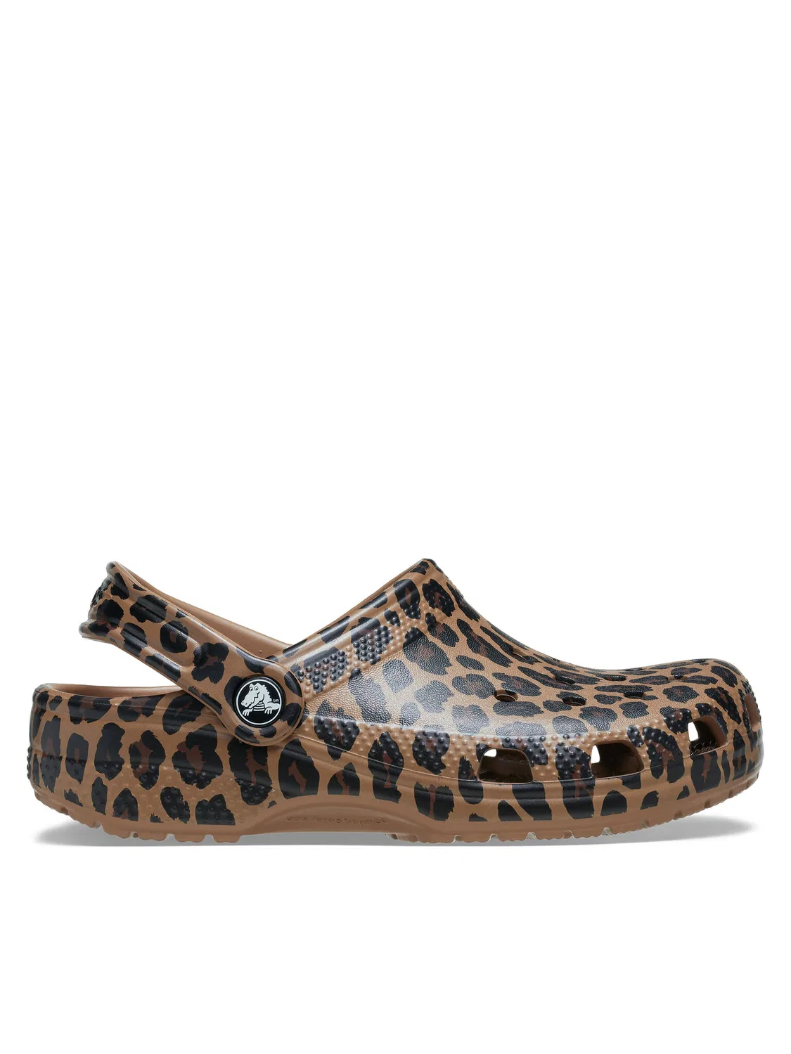 Шлепанцы для девочки Classic Animal Clog Crocs, коричневый
