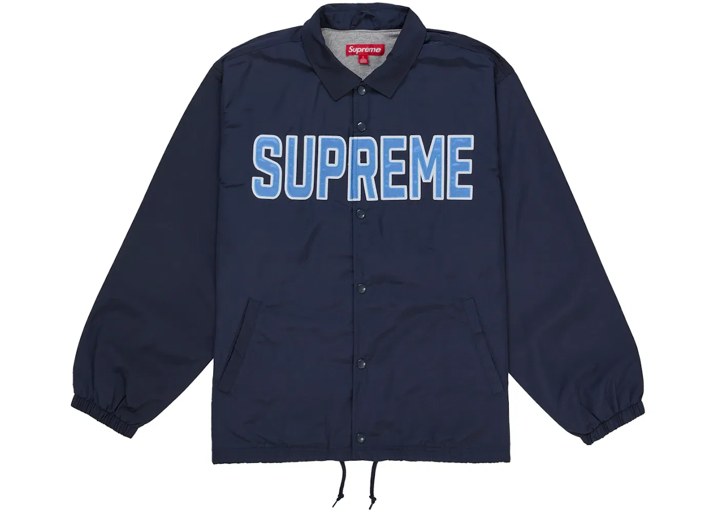 Мужская куртка с логотипом Supreme, Navy