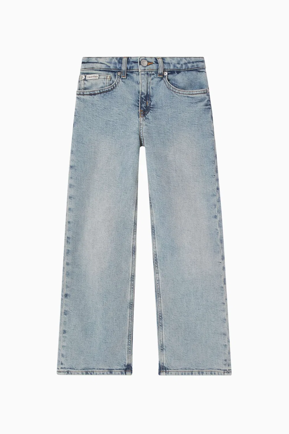 Джинсы широкие джинсовые Calvin Klein
