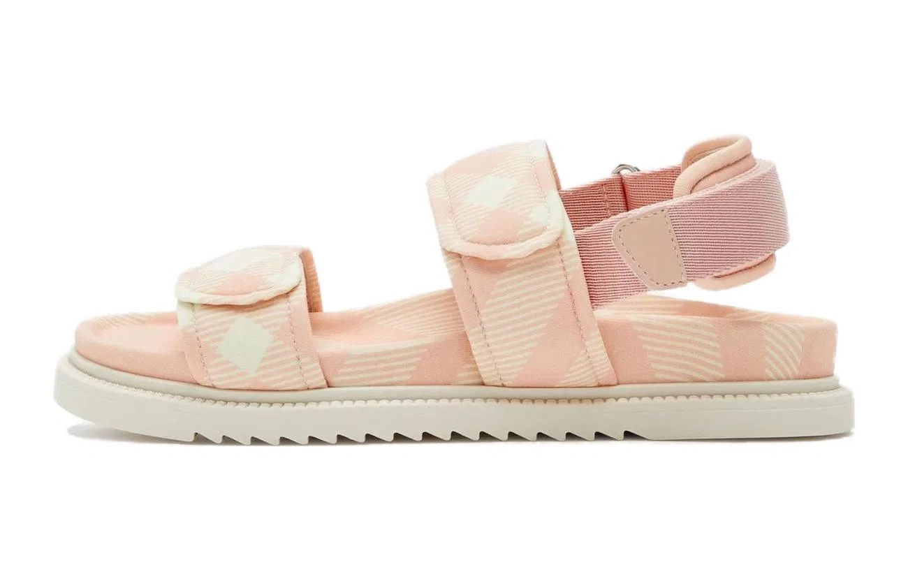 Детские сандалии для девочек Burberry, Pink Beige