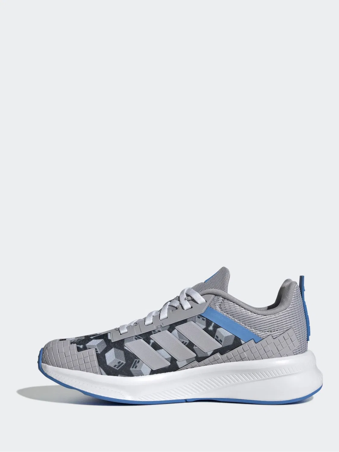 Кроссовки Minecraft Fortarun 4.0 adidas, серый — фото 3