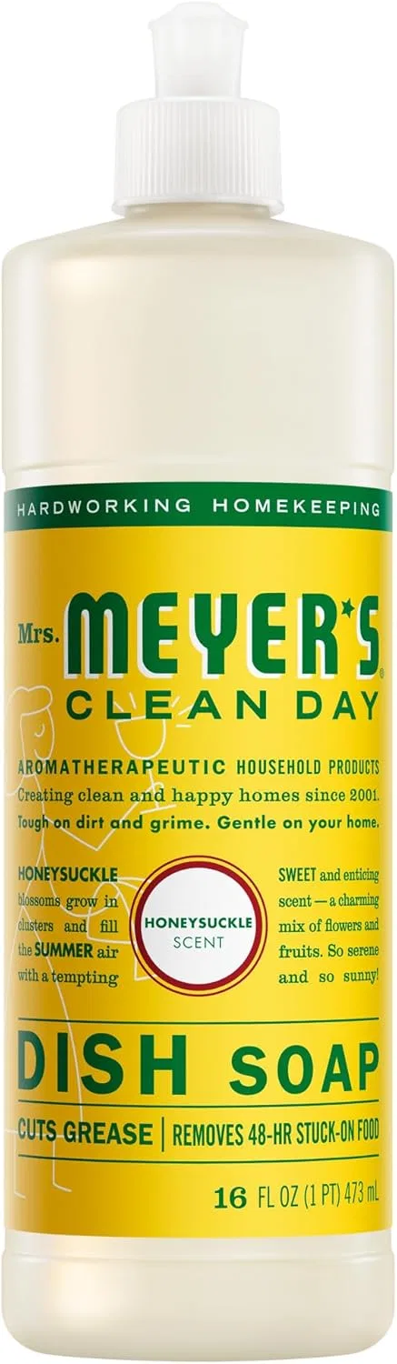 Жидкое мыло для рук Mrs. MEYER'S Honeysuckle, 473 мл