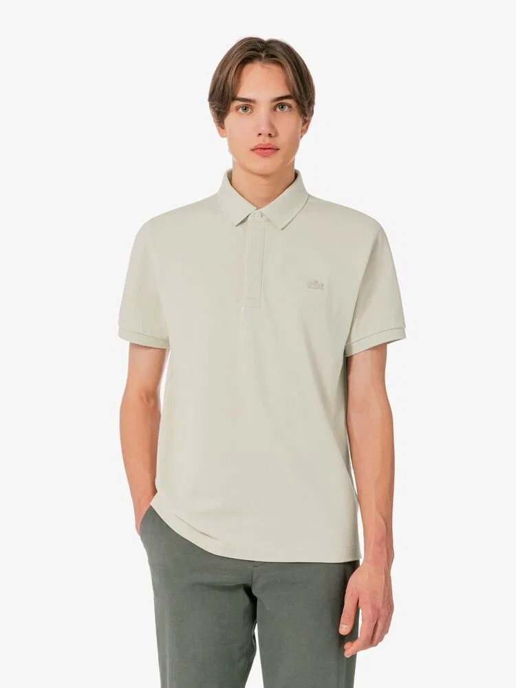 Футболка поло LACOSTE PARIS, Beige — фото 4