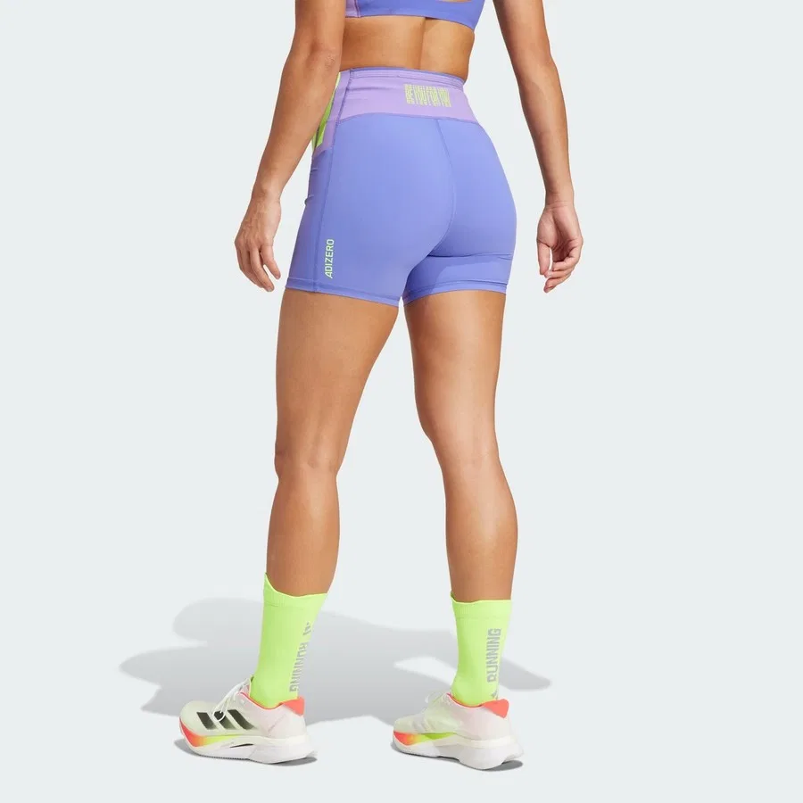 Женские спортивные шорты-леггинсы Adidas Adizero For Her, Черный — фото 2