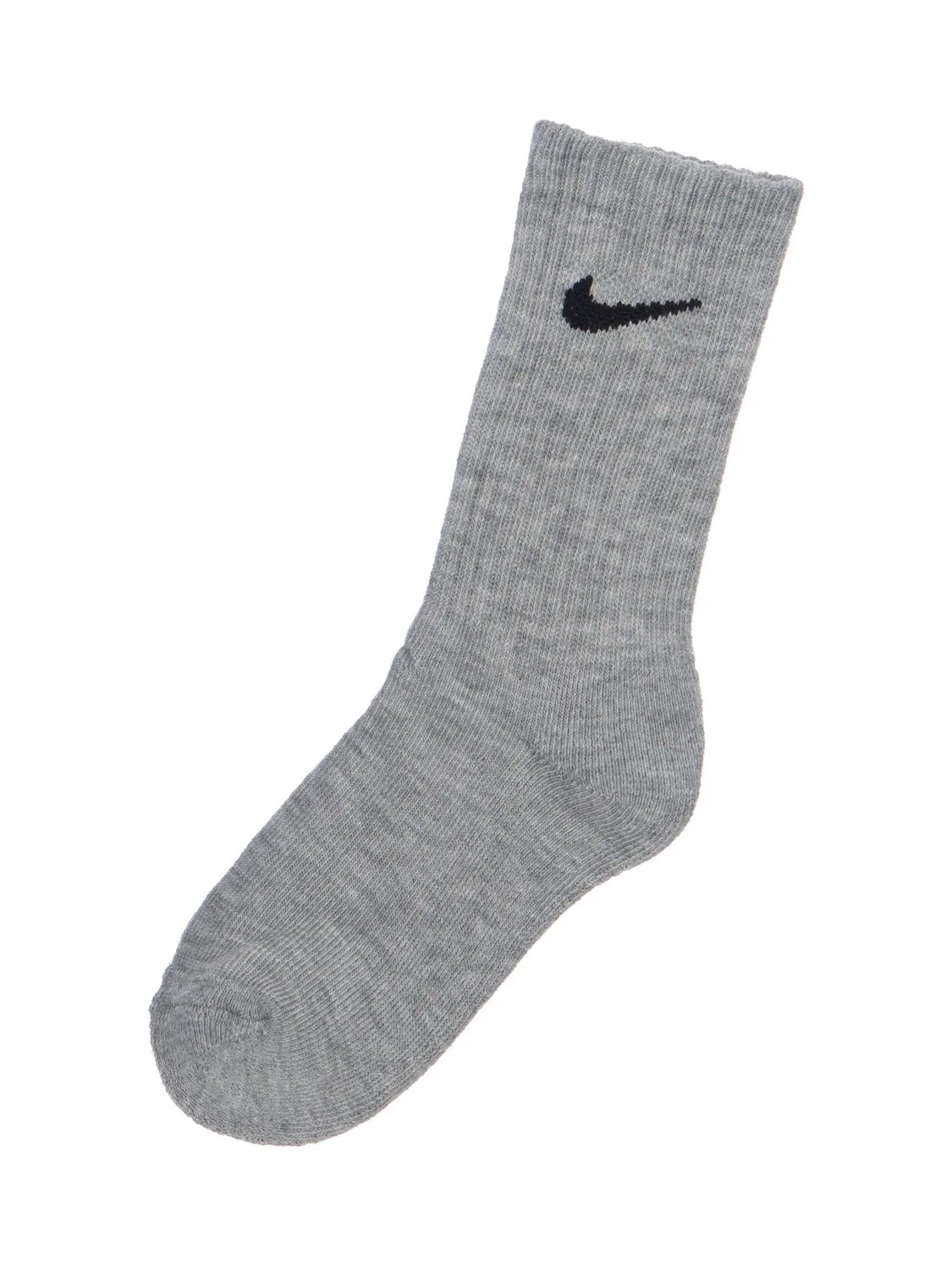 Носки Nike 3 пары, белый серый черный — фото 3