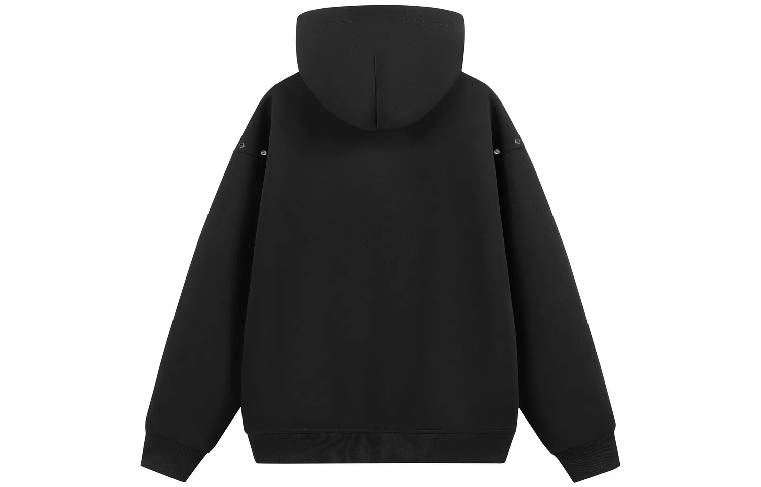 Детский худи с капюшоном, без рукавов, из плотного хлопка, CLOT, Black — фото 3