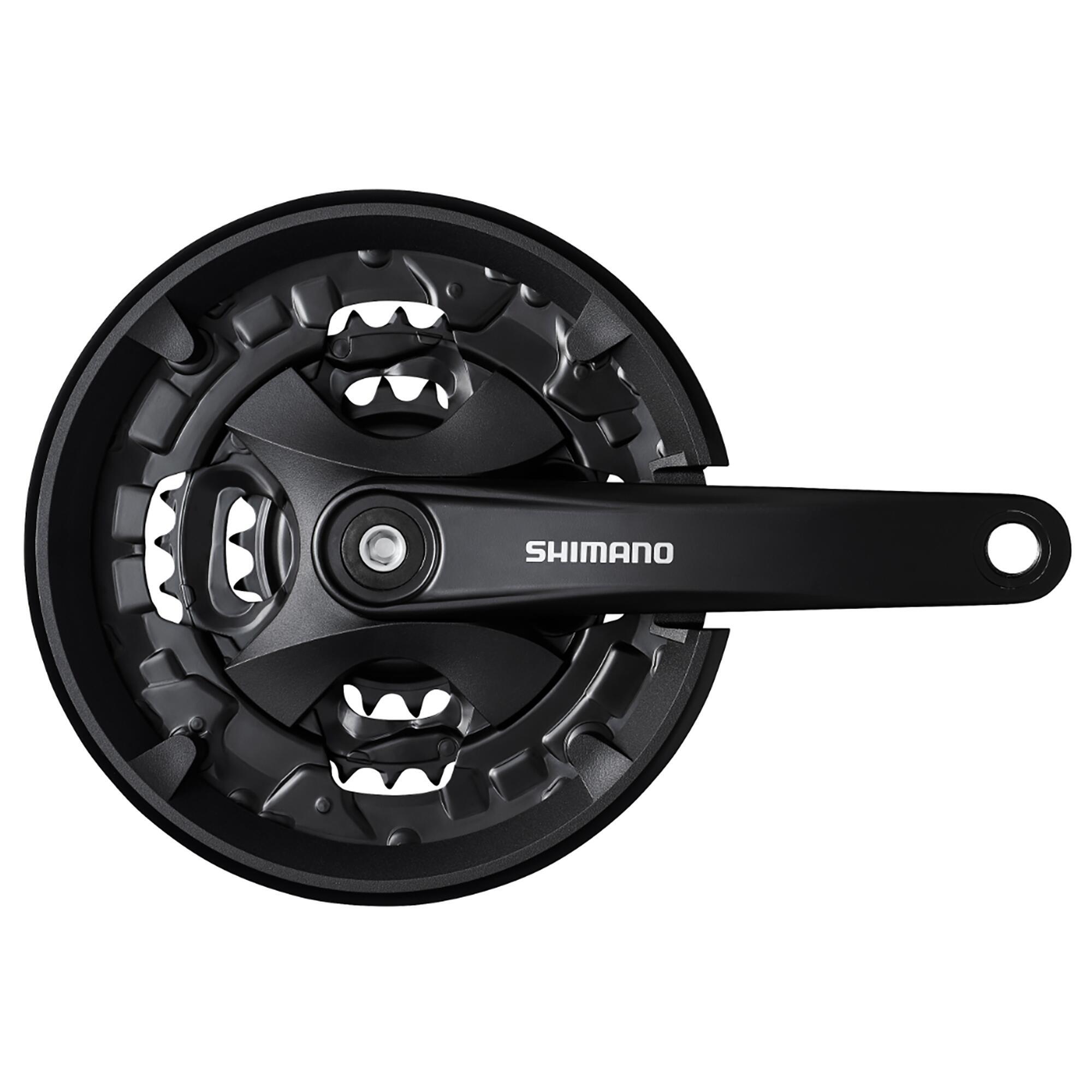 Тройной шатун Shimano Altus FC-MT101 3 × 9 передач - фото