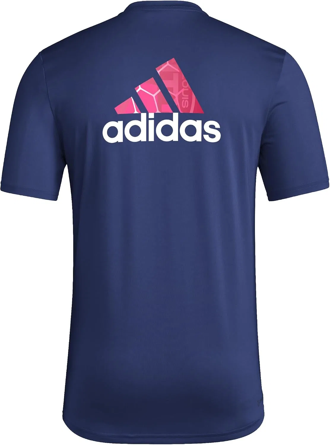 Мужская футболка с коротким рукавом для болельщиков St. Louis City SC, adidas, Navy Blue St. Louis City Sc — фото 2
