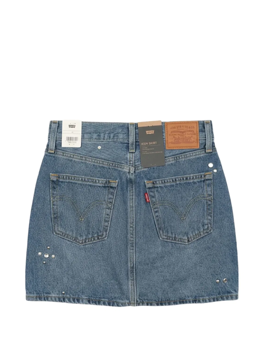Юбка Icon с кристаллами Levi'S, синий — фото 3