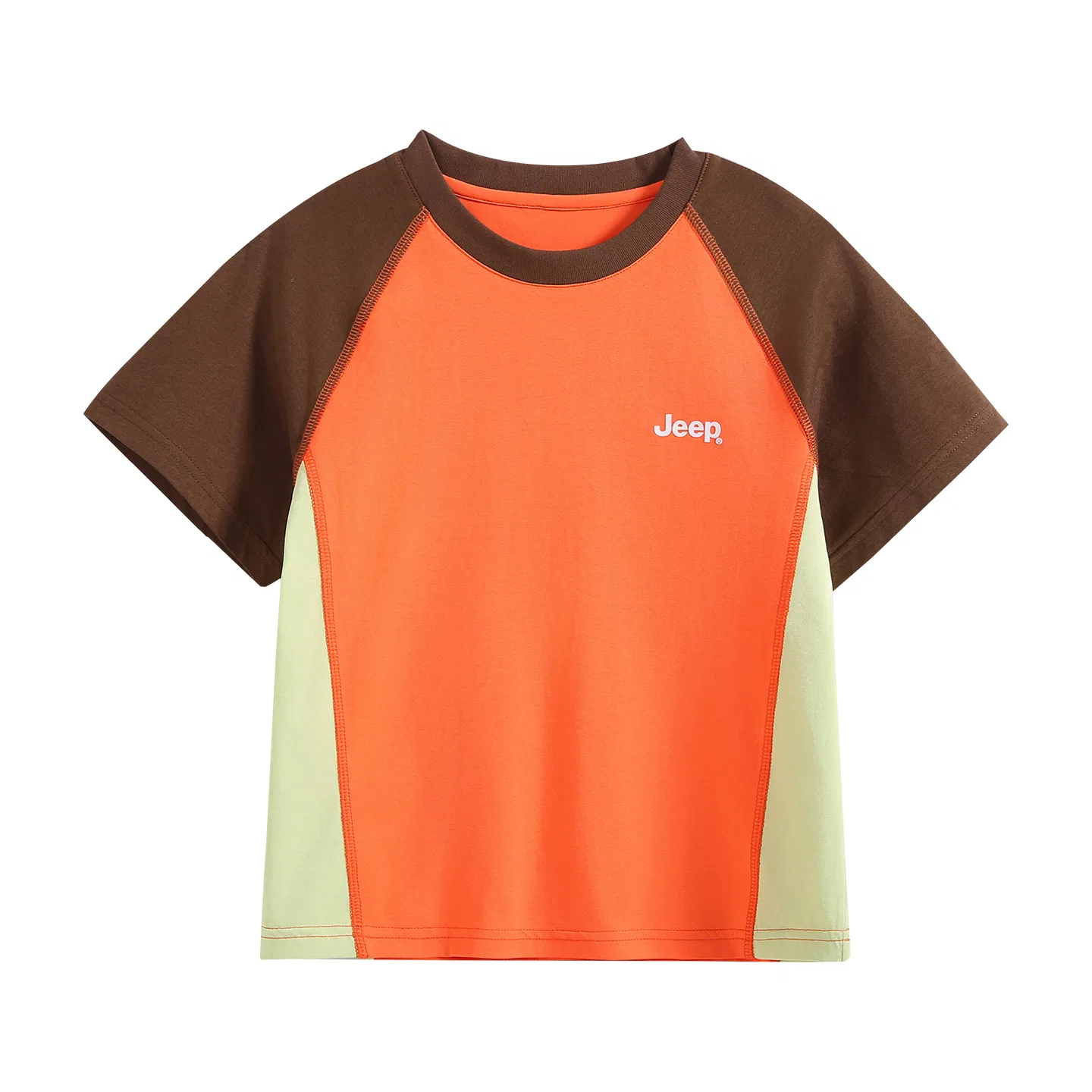 Детская футболка с коротким рукавом Jeep Grade School T Shirts, Pine Green — фото 3