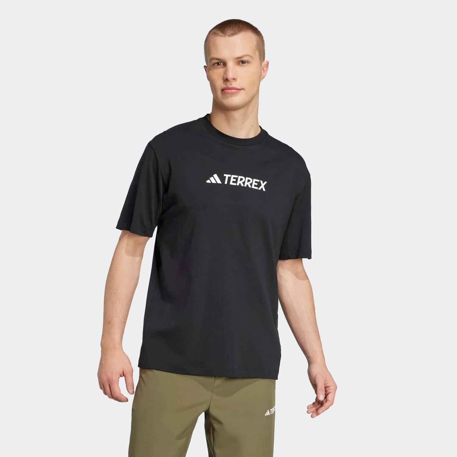 Детская футболка с логотипом Adidas TERREX, Black