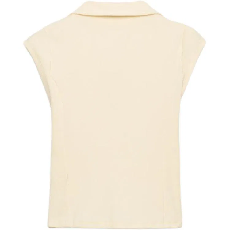 Женский свитер V-образным вырезом Light Yellow ZARA — фото 3