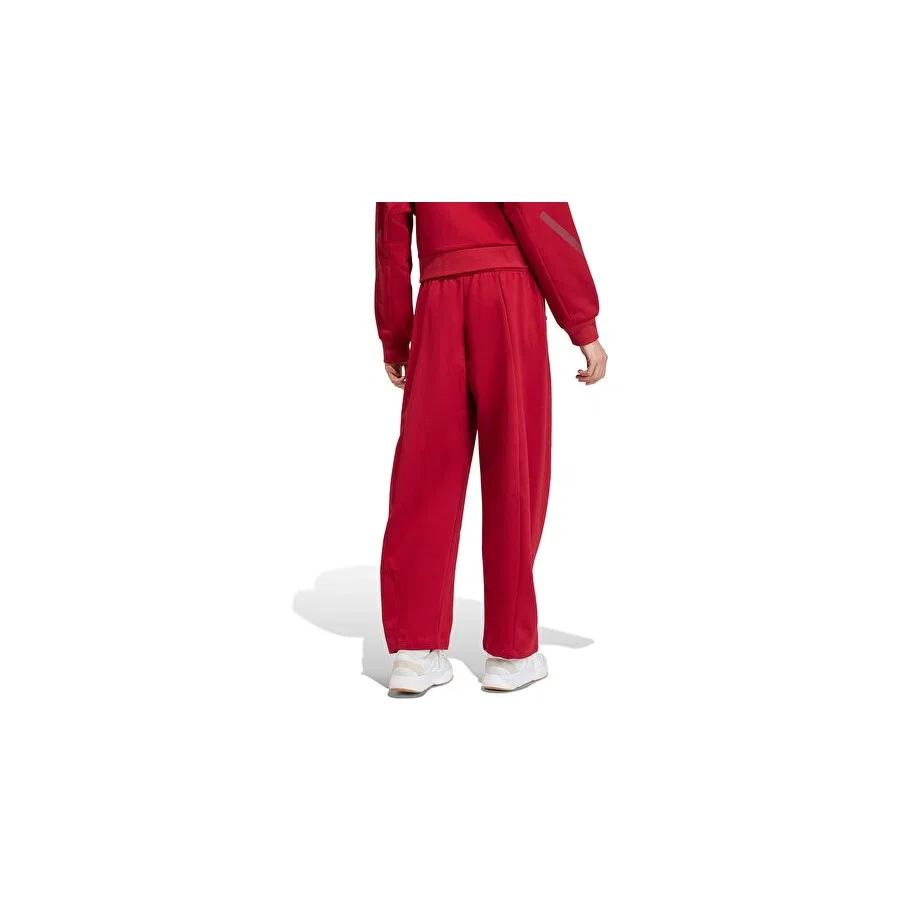 Женские спортивные брюки с заниженной талией adidas W Z.N.E. Oh Pt, Красный — фото 2