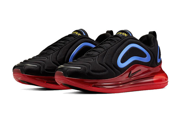 Кроссовки air max 720 Nike, черный — фото 3