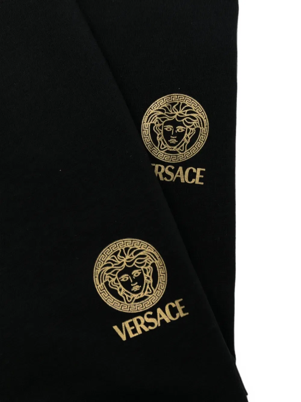 Футболка с логотипом (комплект из двух штук) Versace, черный — фото 3