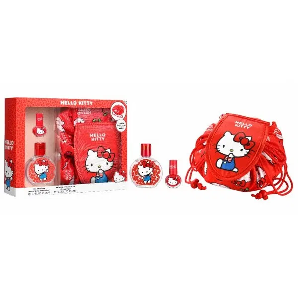 Набор детской косметики с ароматом в подарочной упаковке Hello Kitty, 50 мл
